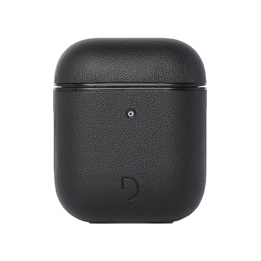 Decoded Leather AirCase - Apple AirPods - Black