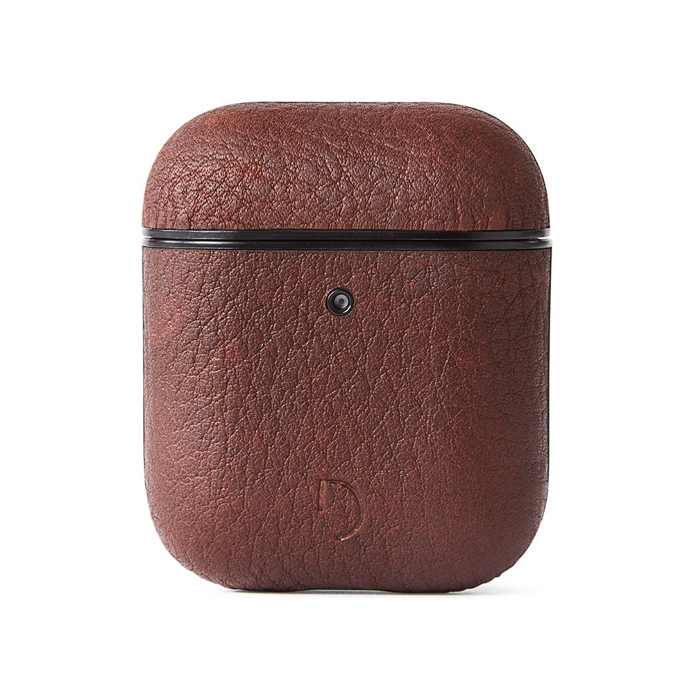 Decoded Leather AirCase - Apple AirPods - Brown
