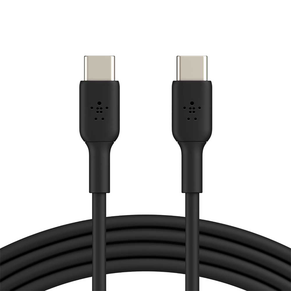 Belkin PVC USB-C to USB-C Cable (60W) - 2m - Black