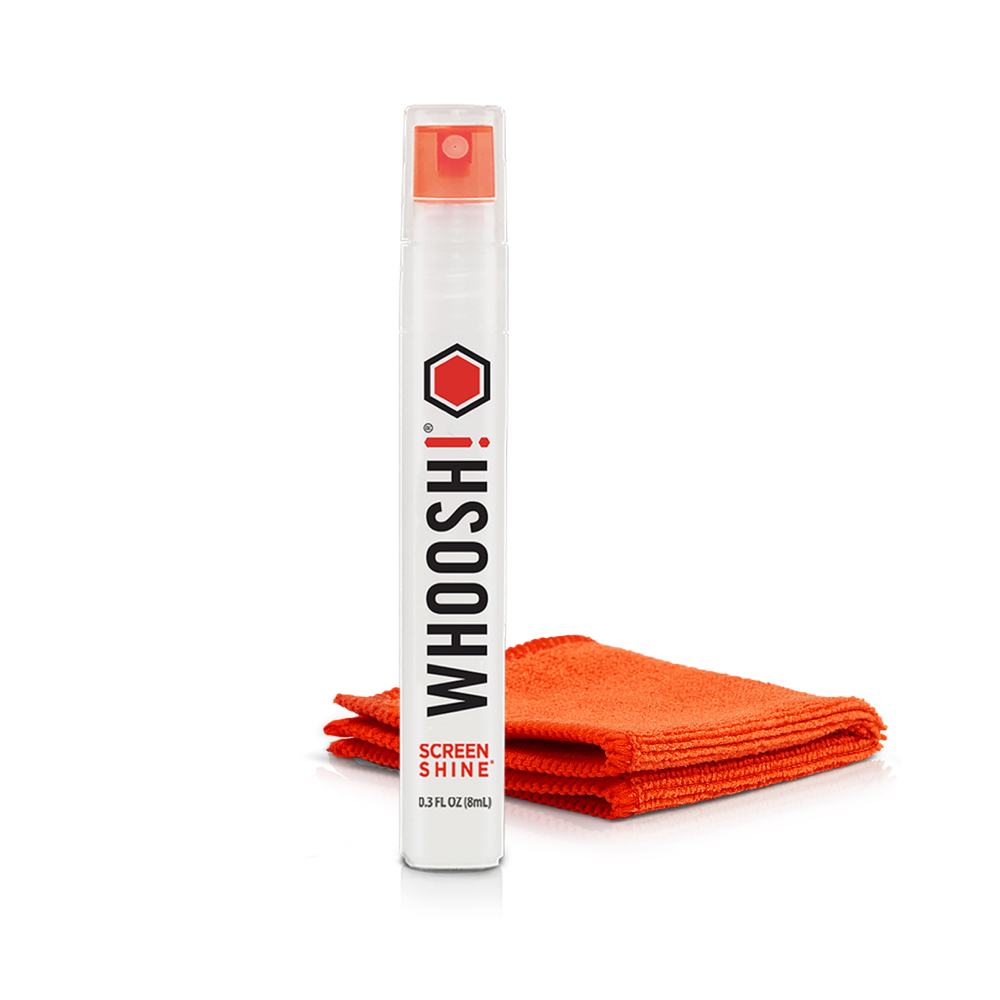 Whoosh Pocket - Spray 8ml + Microfiber Cloth