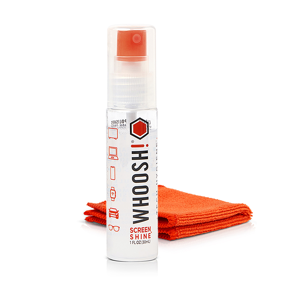 Whoosh Pocket - Spray 30ml + Microfiber Cloth
