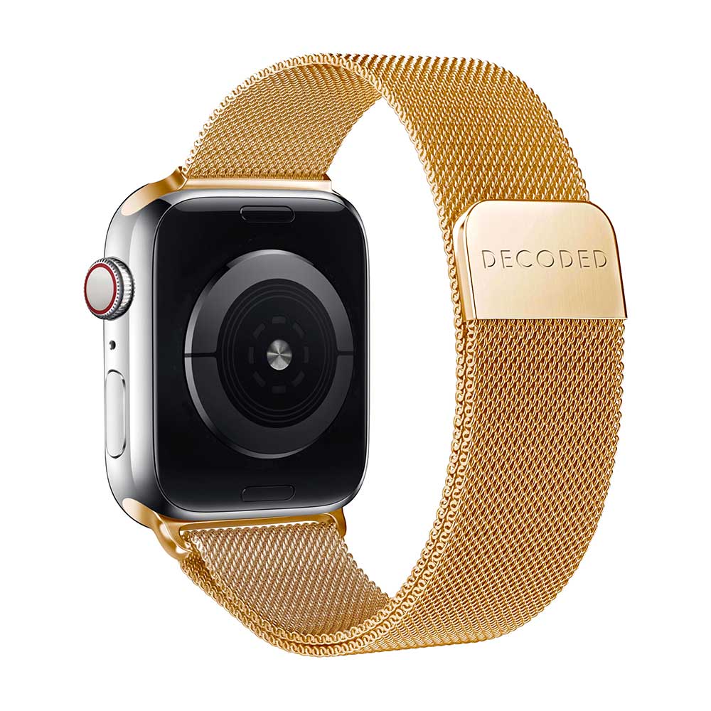 Decoded Milan Traction Strap - 44/45/46/49mm - Gold