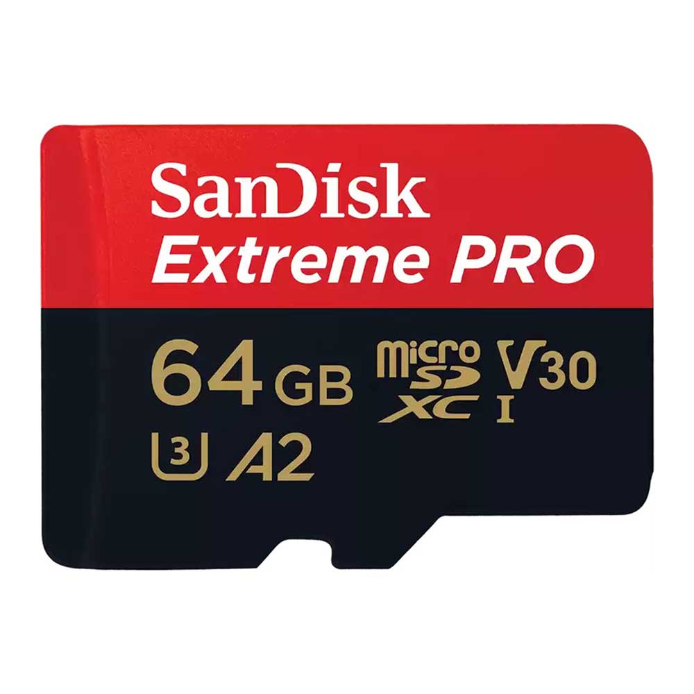 SanDisk MicroSDXC Extreme Pro - 200&90MB/s - 64GB