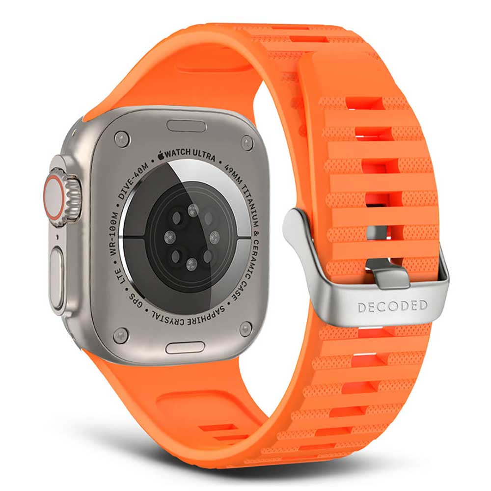Decoded Silicone Ultra Traction Strap - Apple Watch 44/45/49mm - Apricot