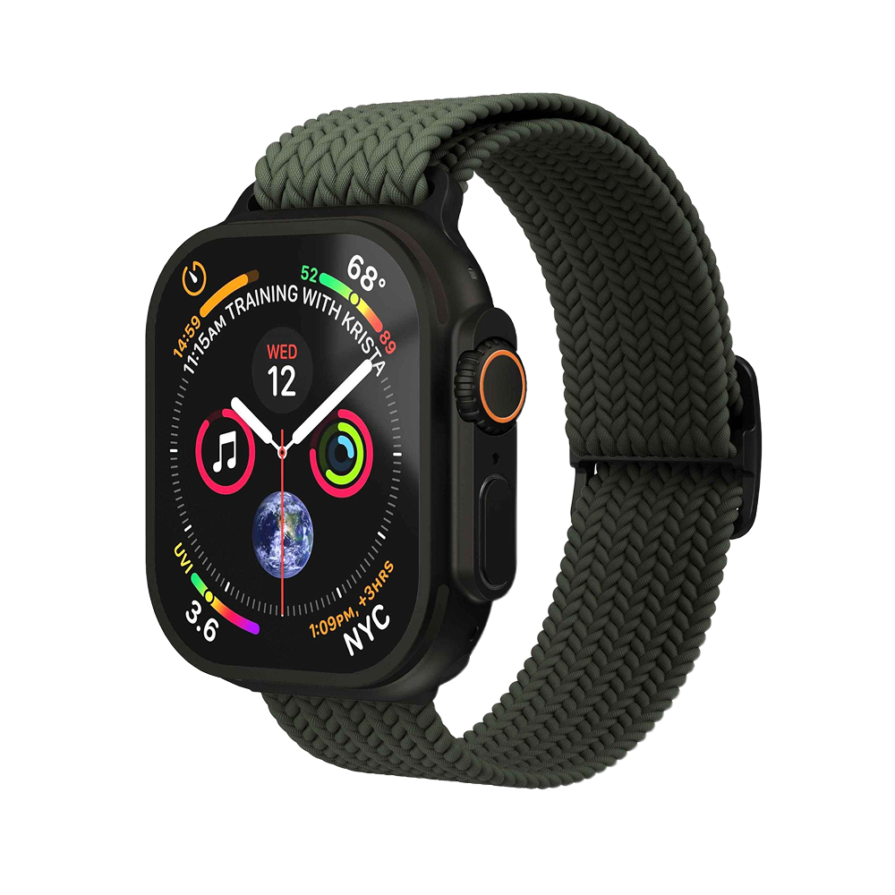 Vonmahlen Woven Loop - 44/45/46/49mm - Black/Olive