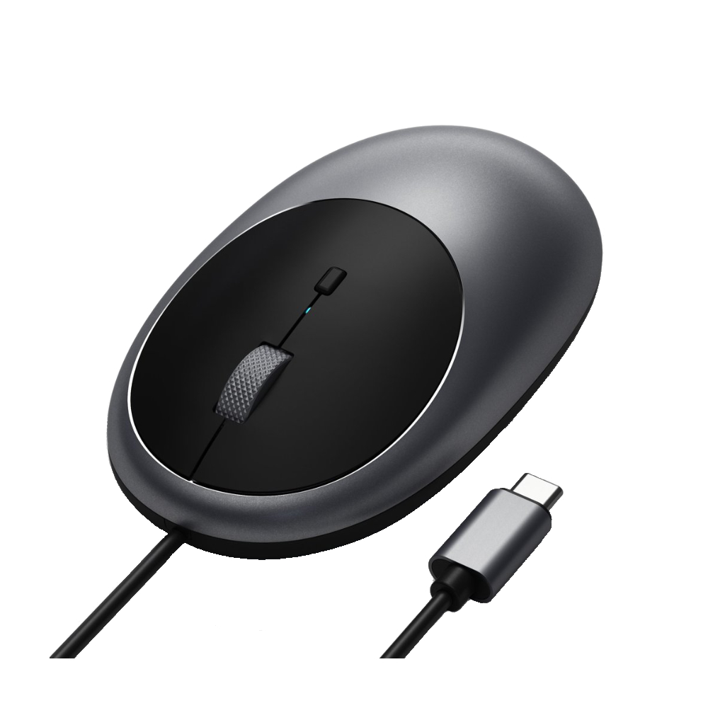 Satechi C1 USB-C Wired Mouse - Space Grey