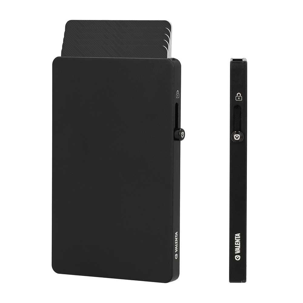 Valenta Aluminium MagSafe Cardprotector Thin - Black
