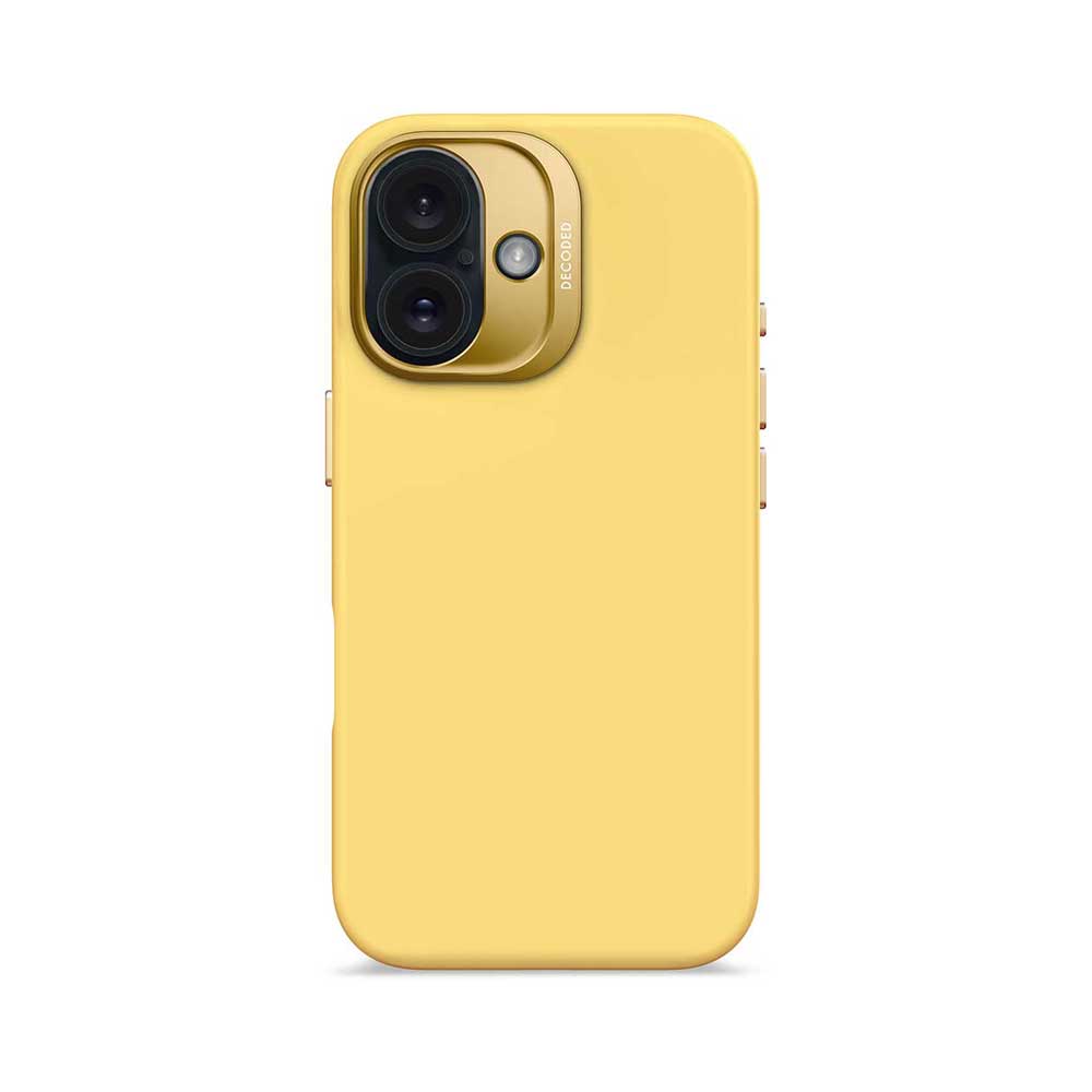 Decoded Anti-Microbial Silicone Backcover - iPhone 16 - Popcorn