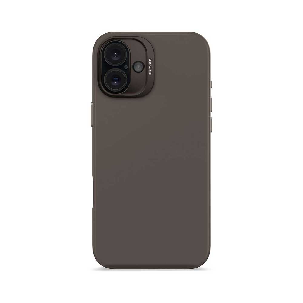 Decoded Anti-Microbial Silicone Backcover - iPhone 16 Plus - Phantom