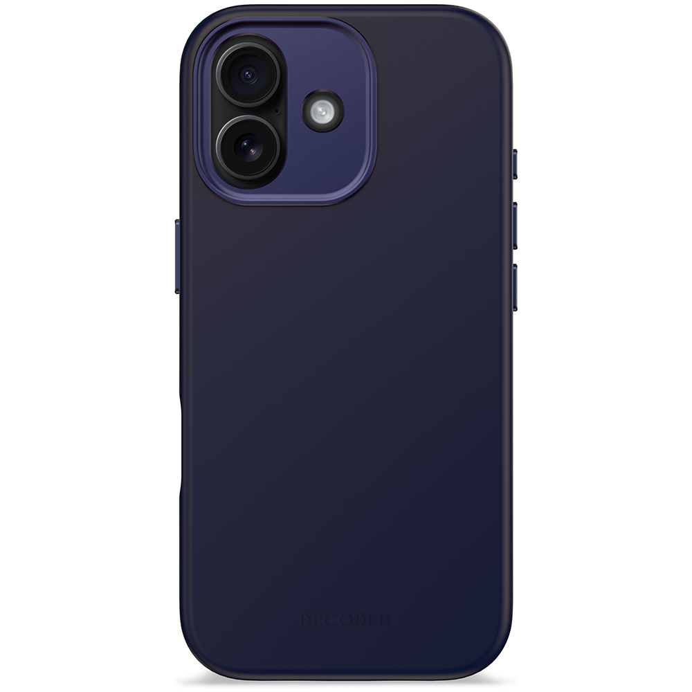 Decoded Silicone Backcover - iPhone 17 - True Navy
