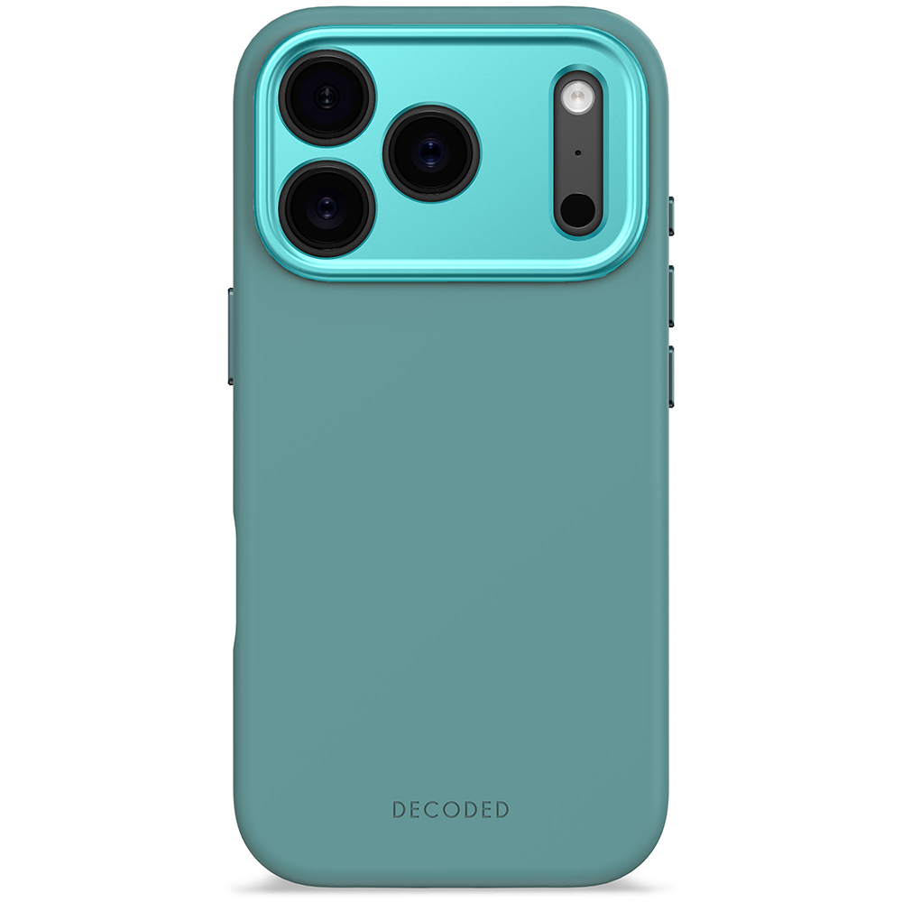 Decoded Silicone Backcover - iPhone 17 Pro - Retro Blue