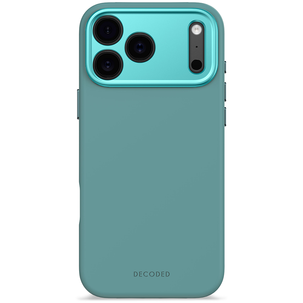 Decoded Silicone Backcover - iPhone 17 Pro Max - Retro Blue