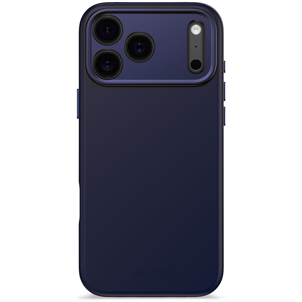 Decoded Silicone Backcover - iPhone 17 Pro Max - True Navy