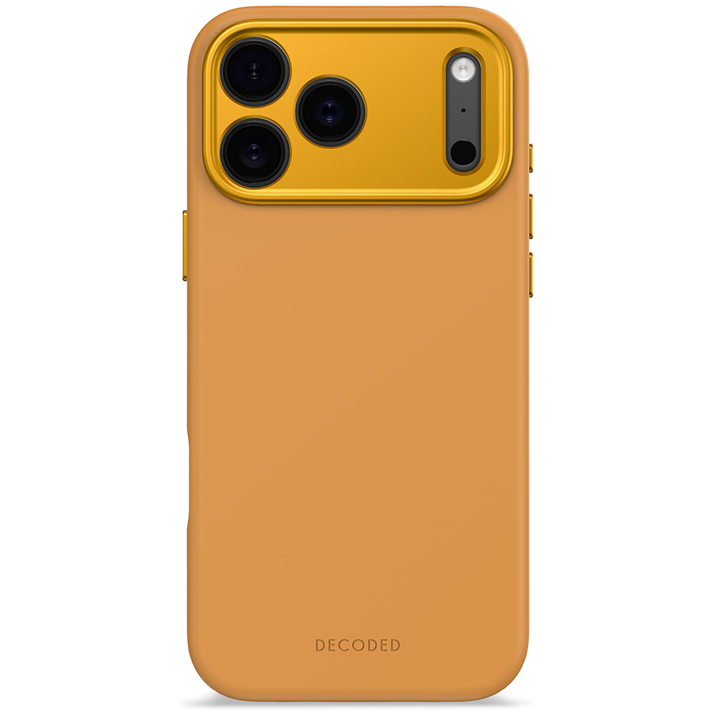 Decoded Silicone Backcover - iPhone 17 Pro Max - Marigold