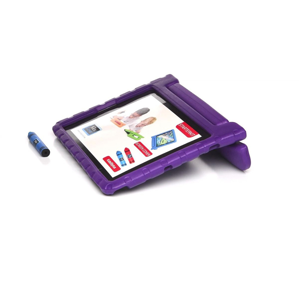 KidsCover Starterkit (incl Stylus&ScreenCover) - iPad 9.7" (2017/2018) - Purple