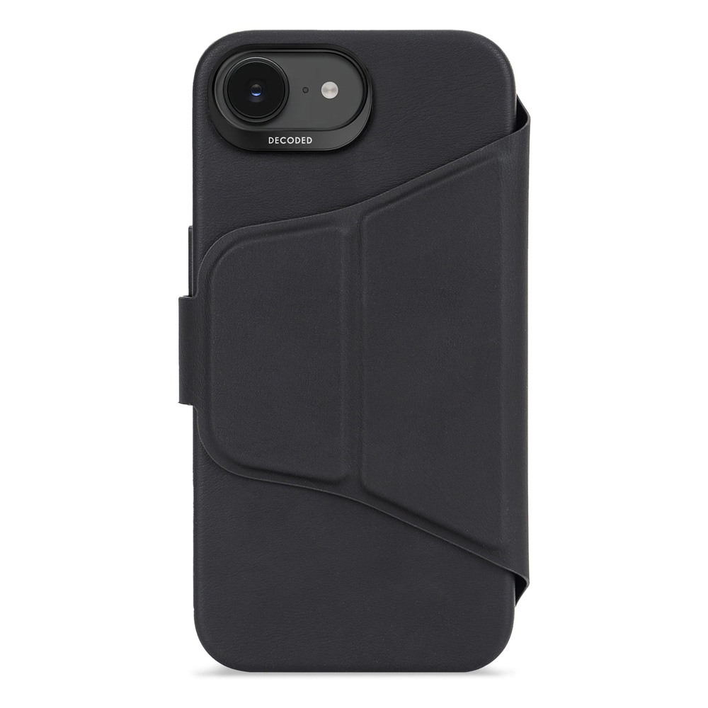 Decoded Drop Protection Magnetic Wallet - iPhone 16e - Black