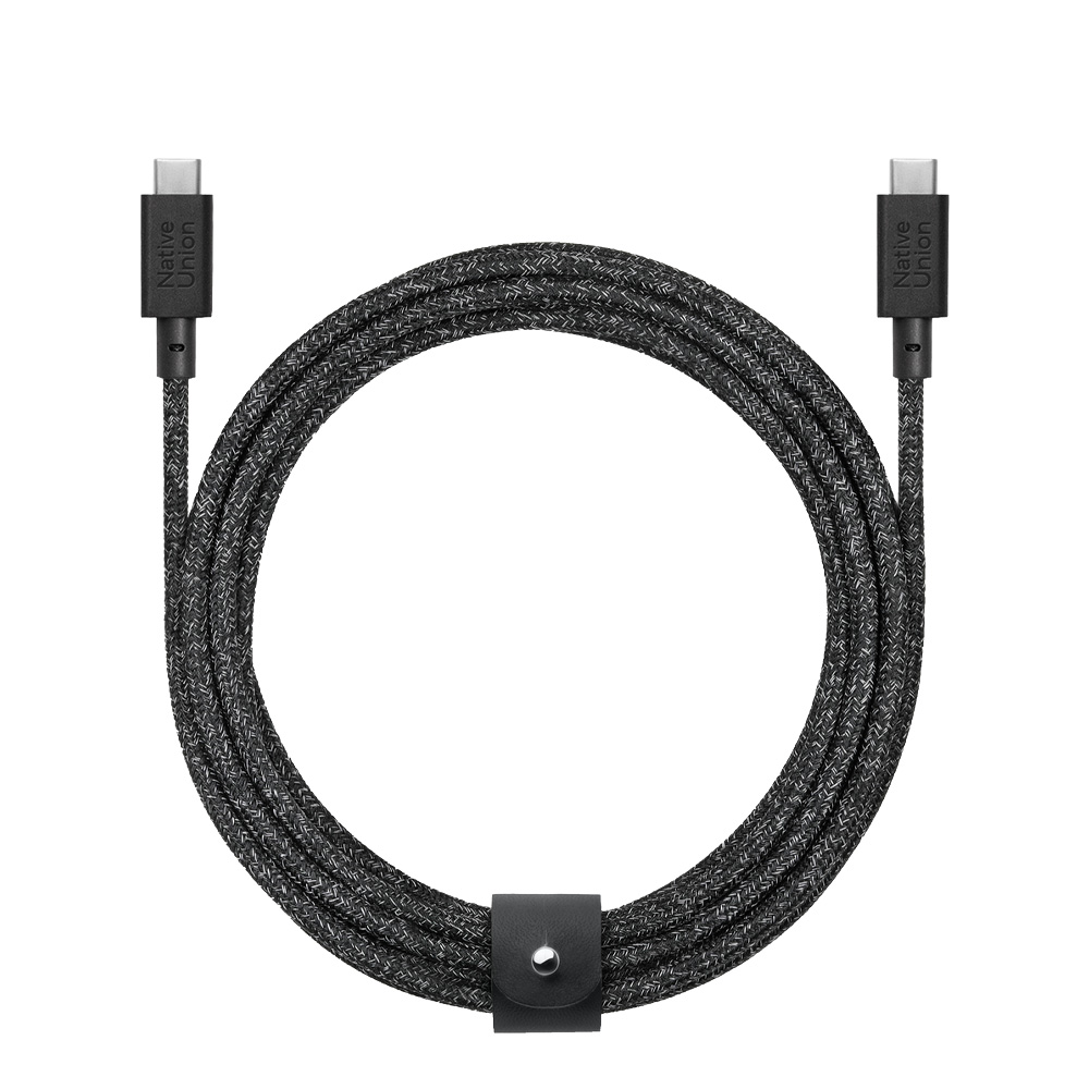 Native Union Belt Cable XL - USB-C - 100W - 3m - Cosmos Black