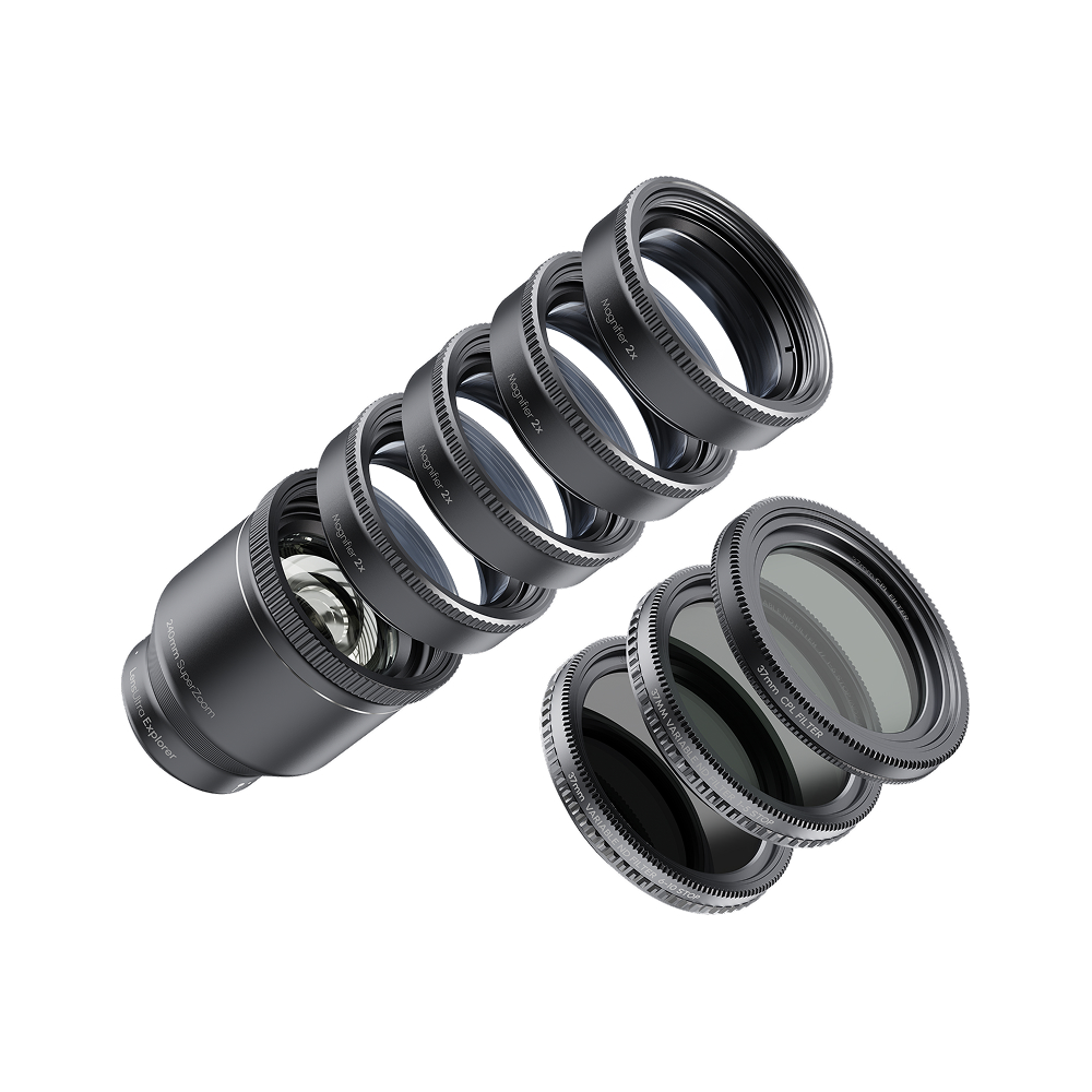 Shiftcam LensUltra S.Mount Explorer 240mm Super Zoom Tele Kit
