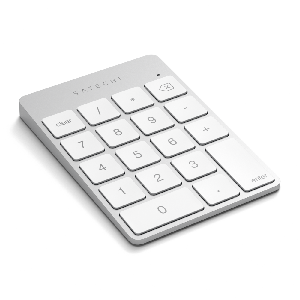 Satechi Slim Wireless Keypad - USB-C - Silver
