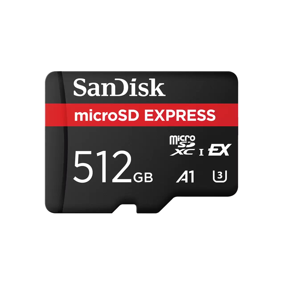 SanDisk MicroSD Express - 880&650MB/s (R&W) - 512GB