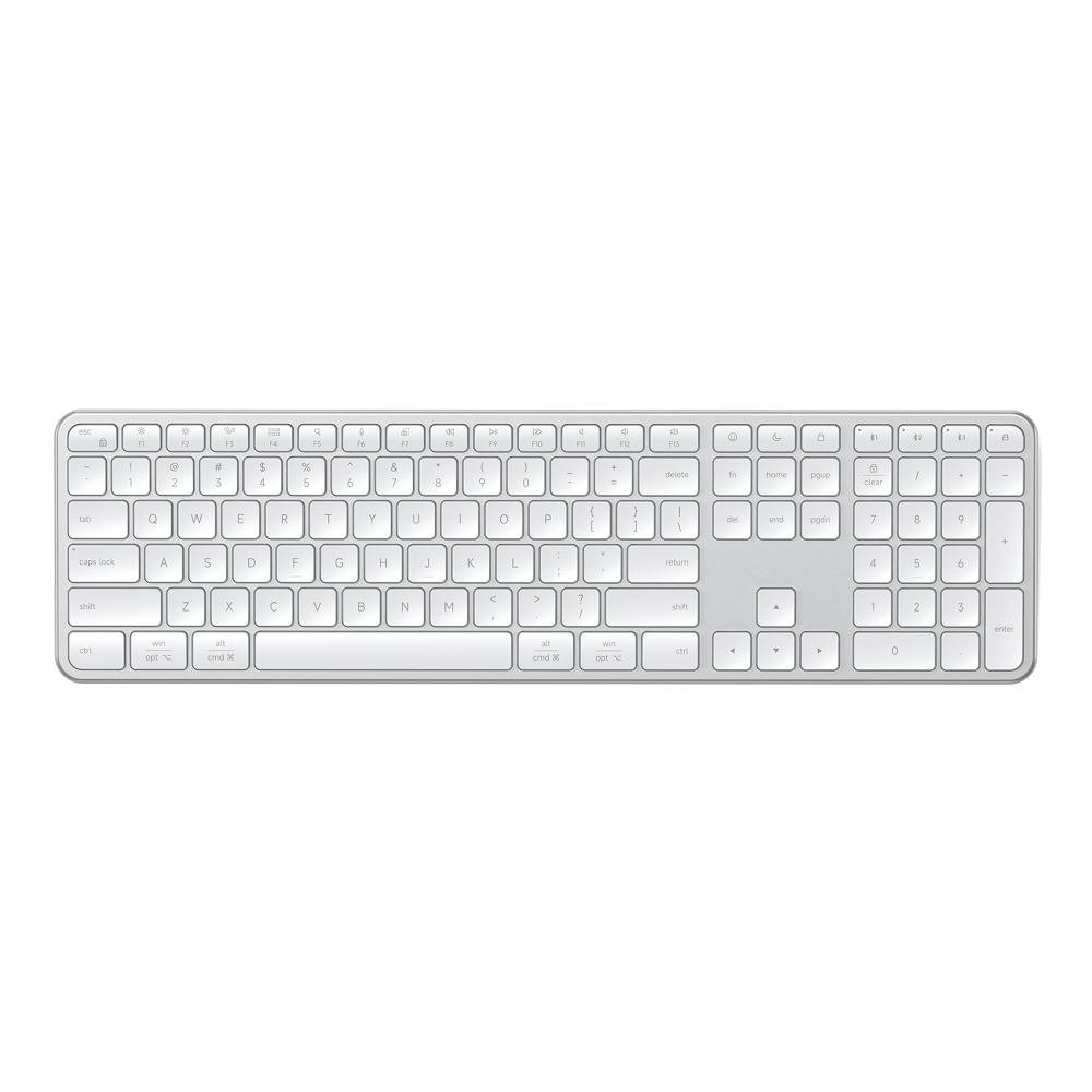 Satechi Slim EX3 Wireless Keyboard - Silver