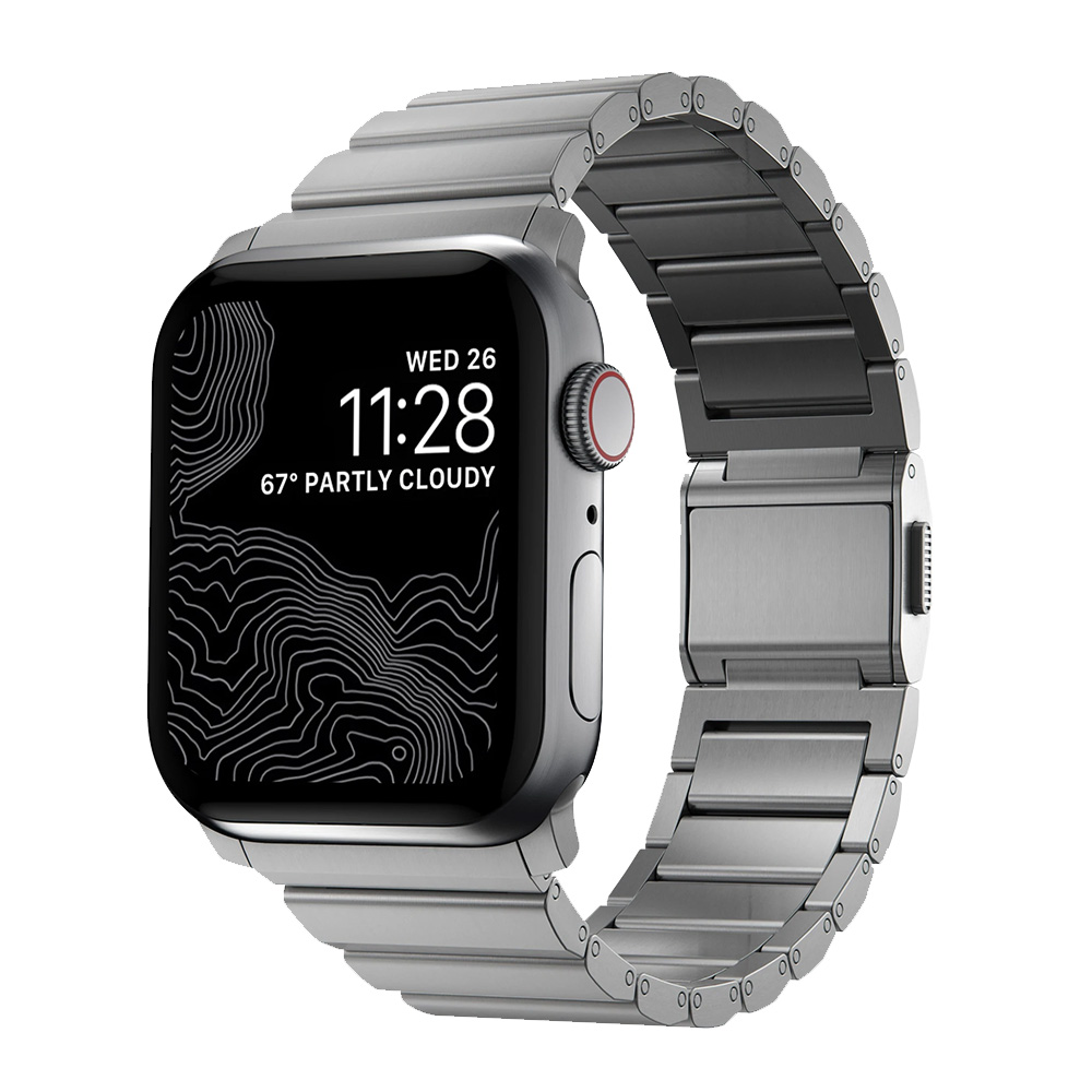 Nomad Titanium Band - 42/44 mm - Silver V2