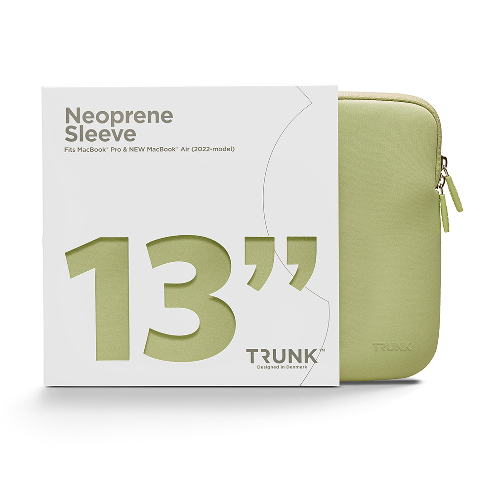 TRUNK Neoprene Sleeve - MacBook Neo 13" / Air 13" / Pro 13" - Nile