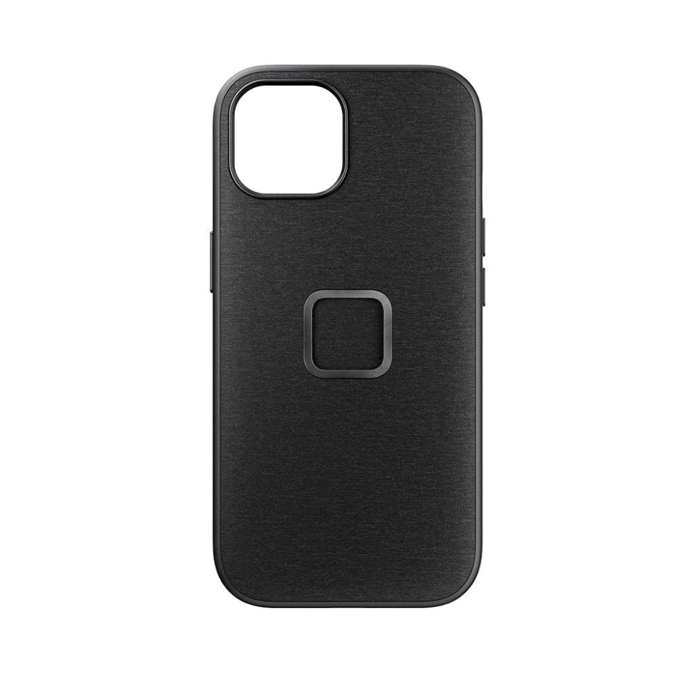 Peak Design Mobile Everyday Fabric Case - iPhone 15 - Charcoal%