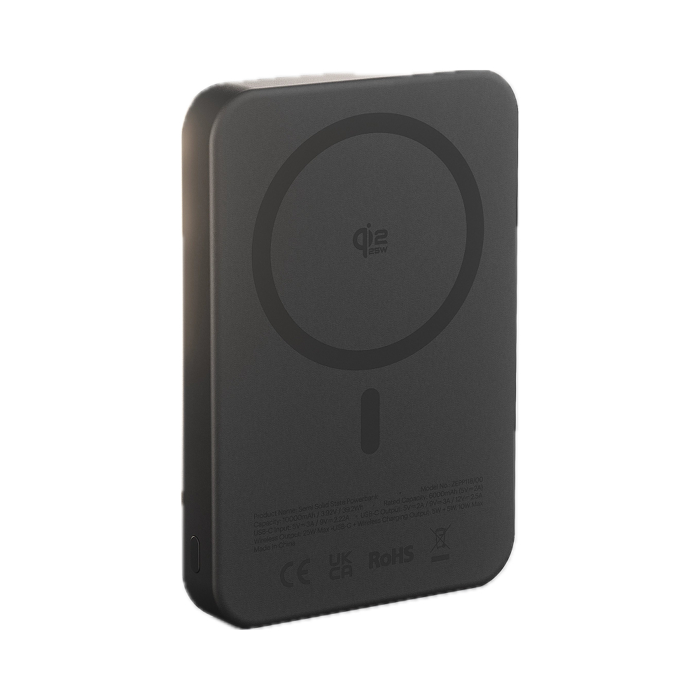Zens Magnetic Powerbank Pro 2 - Semi Solid State - 10.000 mAh