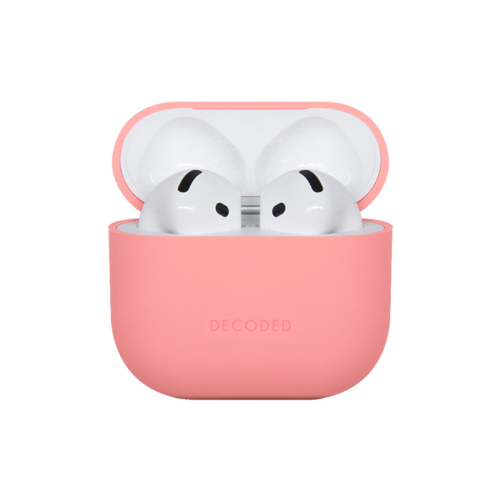 Decoded Silicone AirCase - AirPods 4 (2024) - Pink