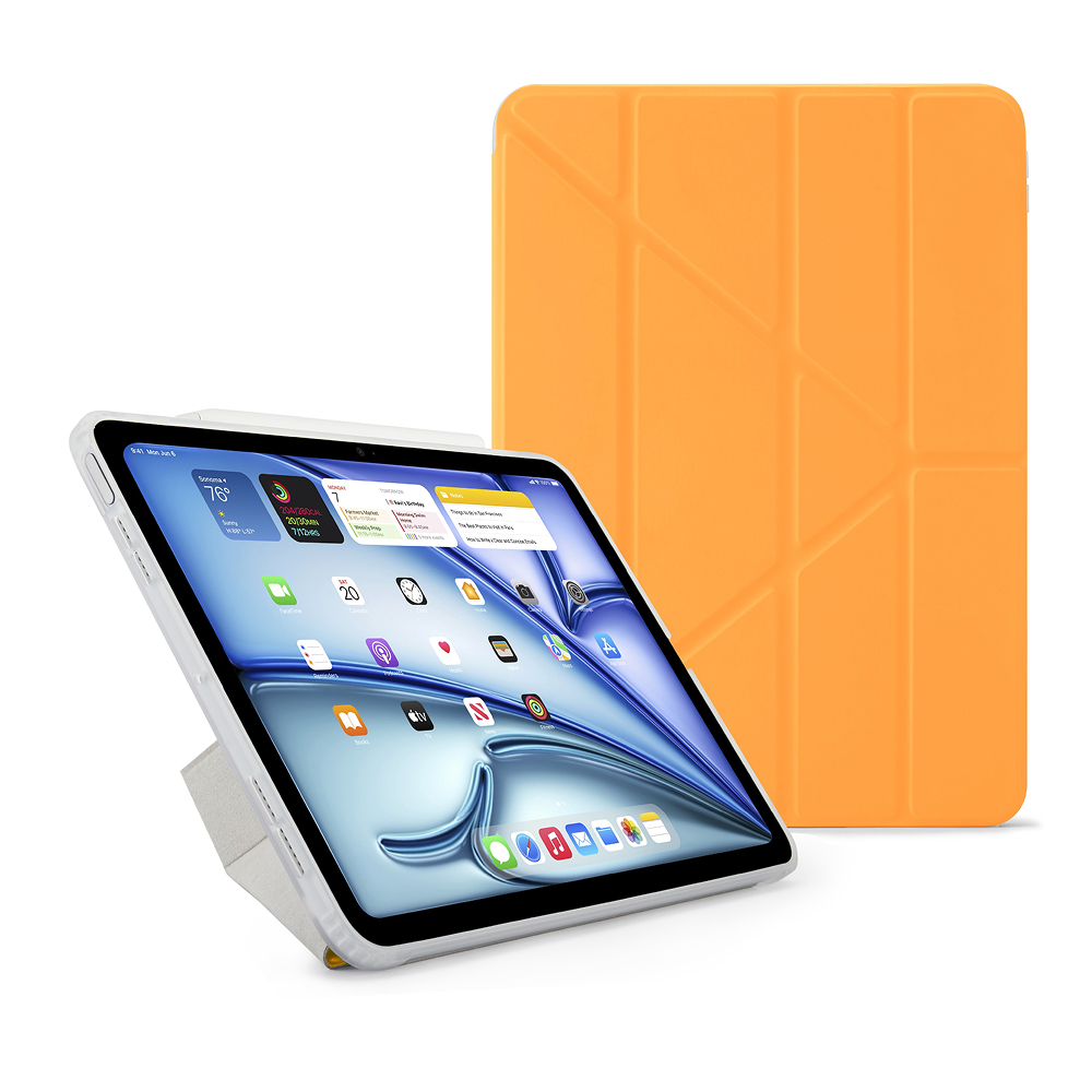Pipetto Origami Case - iPad Air 10.9" (2020/2022) / iPad Air 11" (2024-2026) - Amac 20y edition - Marigold