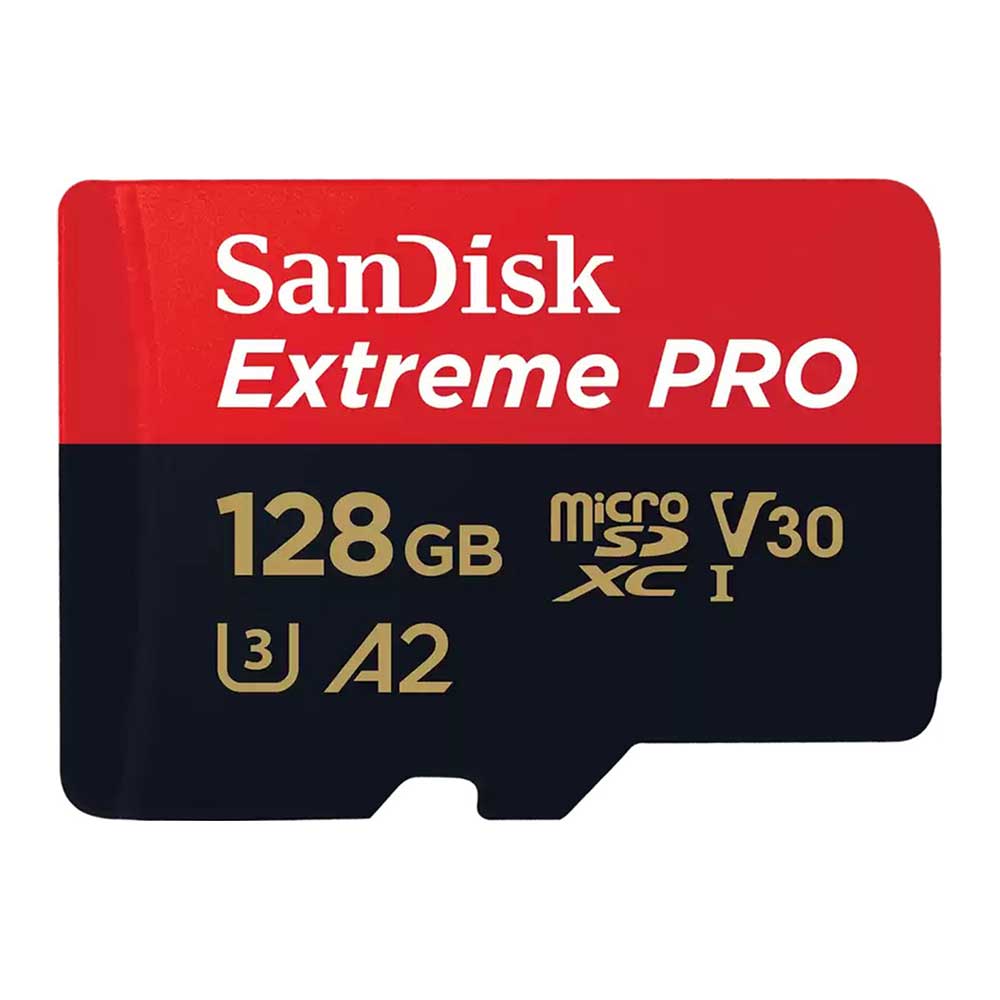 SanDisk MicroSDXC Extreme Pro - 200&90MB/s - 128GB