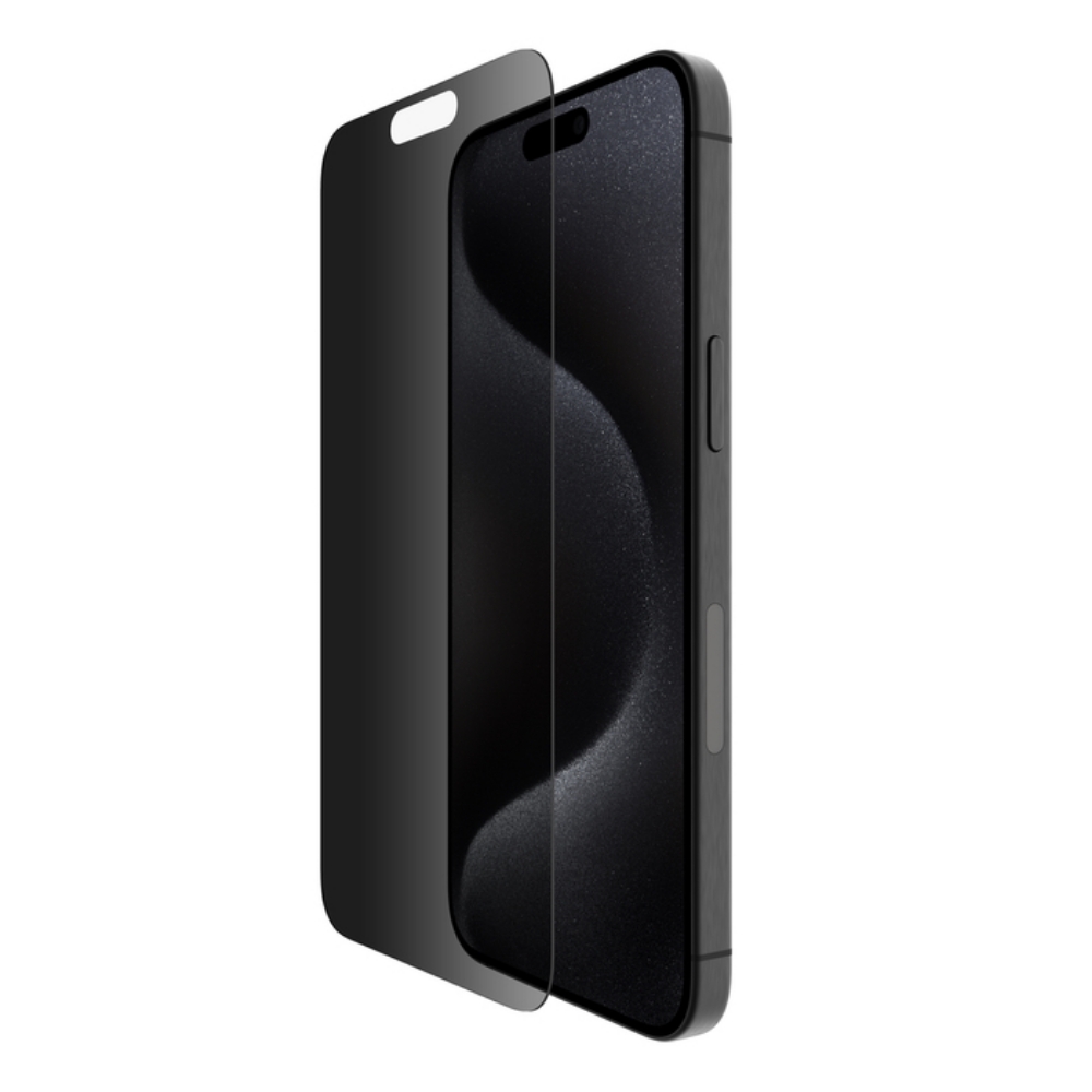 Belkin ScreenForce Pro - InvisiGlass Privacy Anti-Microbial - iPhone 16 Pro Max