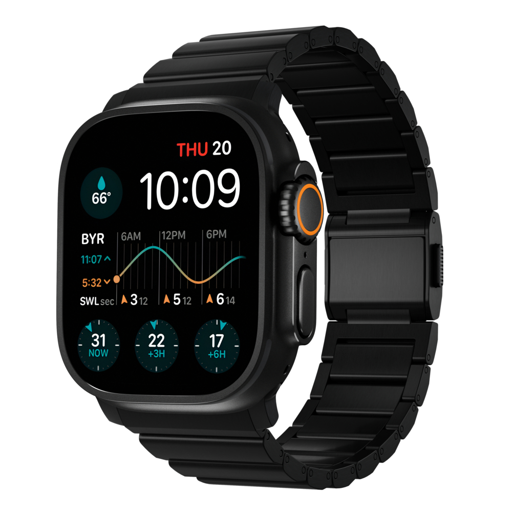 Nomad Titanium Band - 44/45/46/49 mm - Black V3