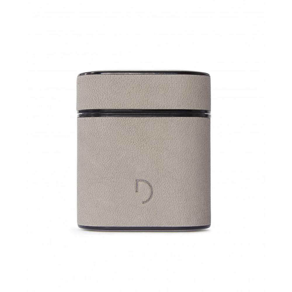 Decoded Leather AirCase - Apple Airpods - Grey