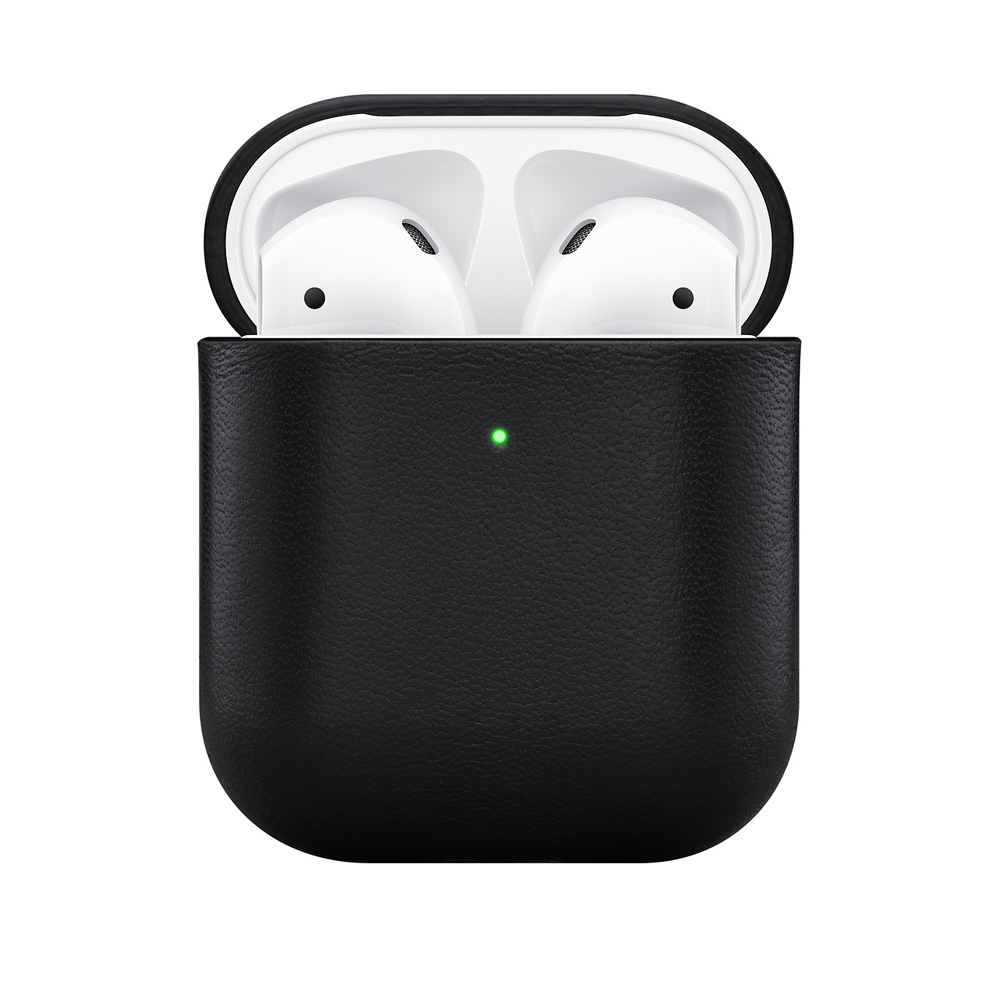 Native Union Leather Case - Apple Airpods - Black