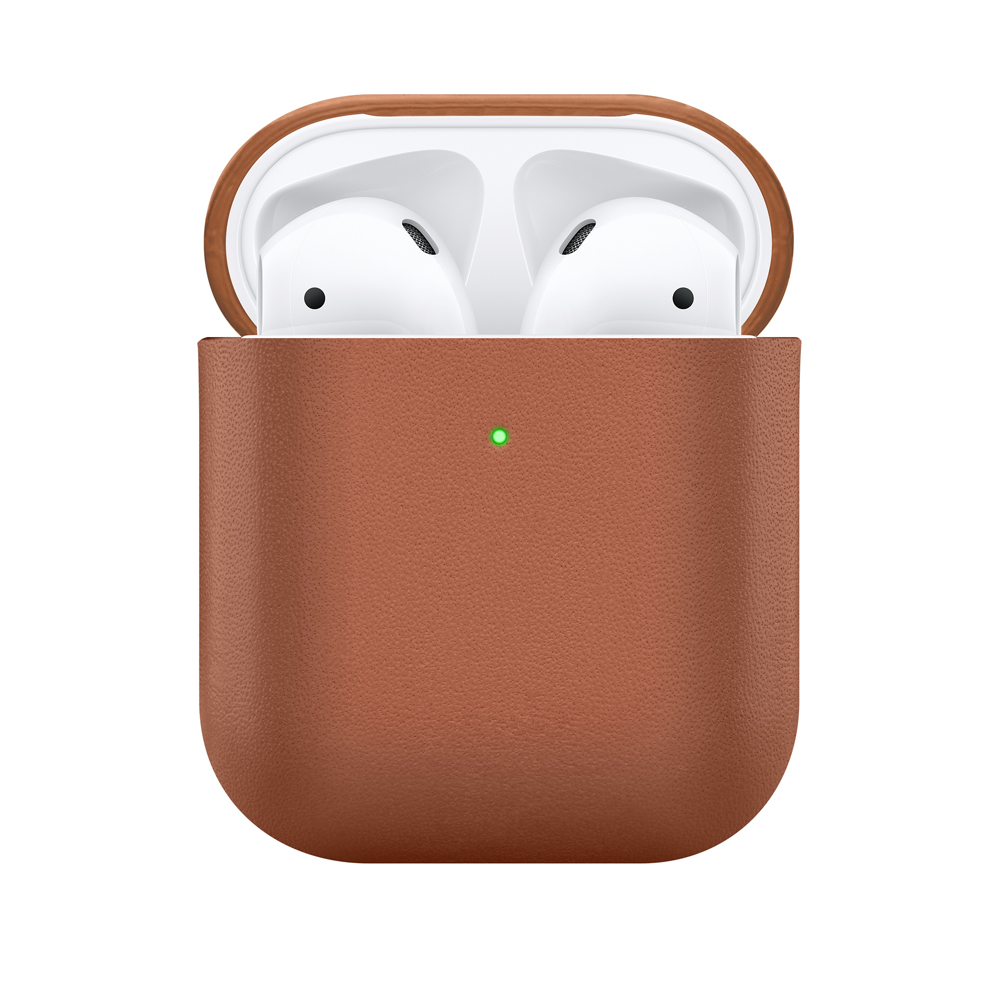 Native Union Leather Case - Apple Airpods - Brown