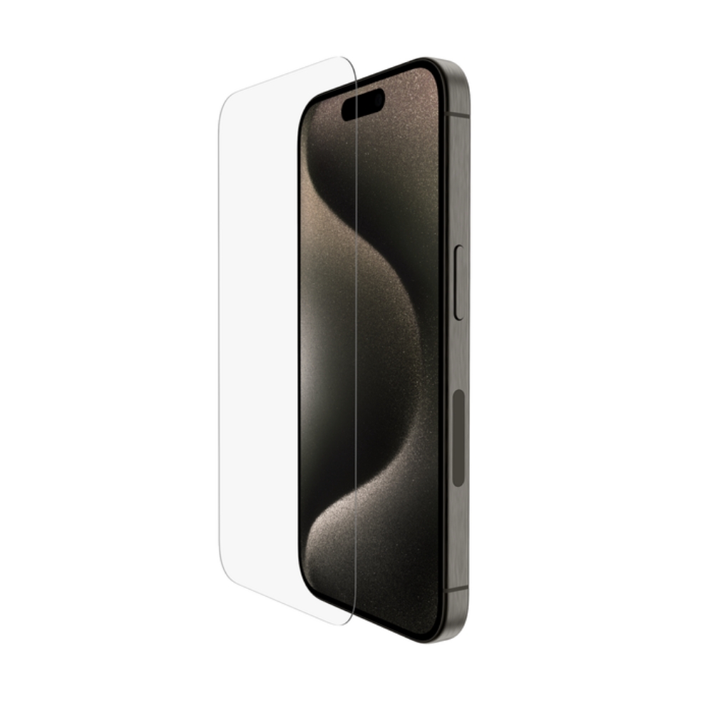 Belkin ScreenForce Pro - UltraGlass 2 Anti-Microbial - iPhone 15 Pro