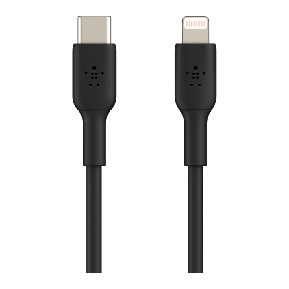 Belkin lightning naar USB-C kabel 1 meter - zwart