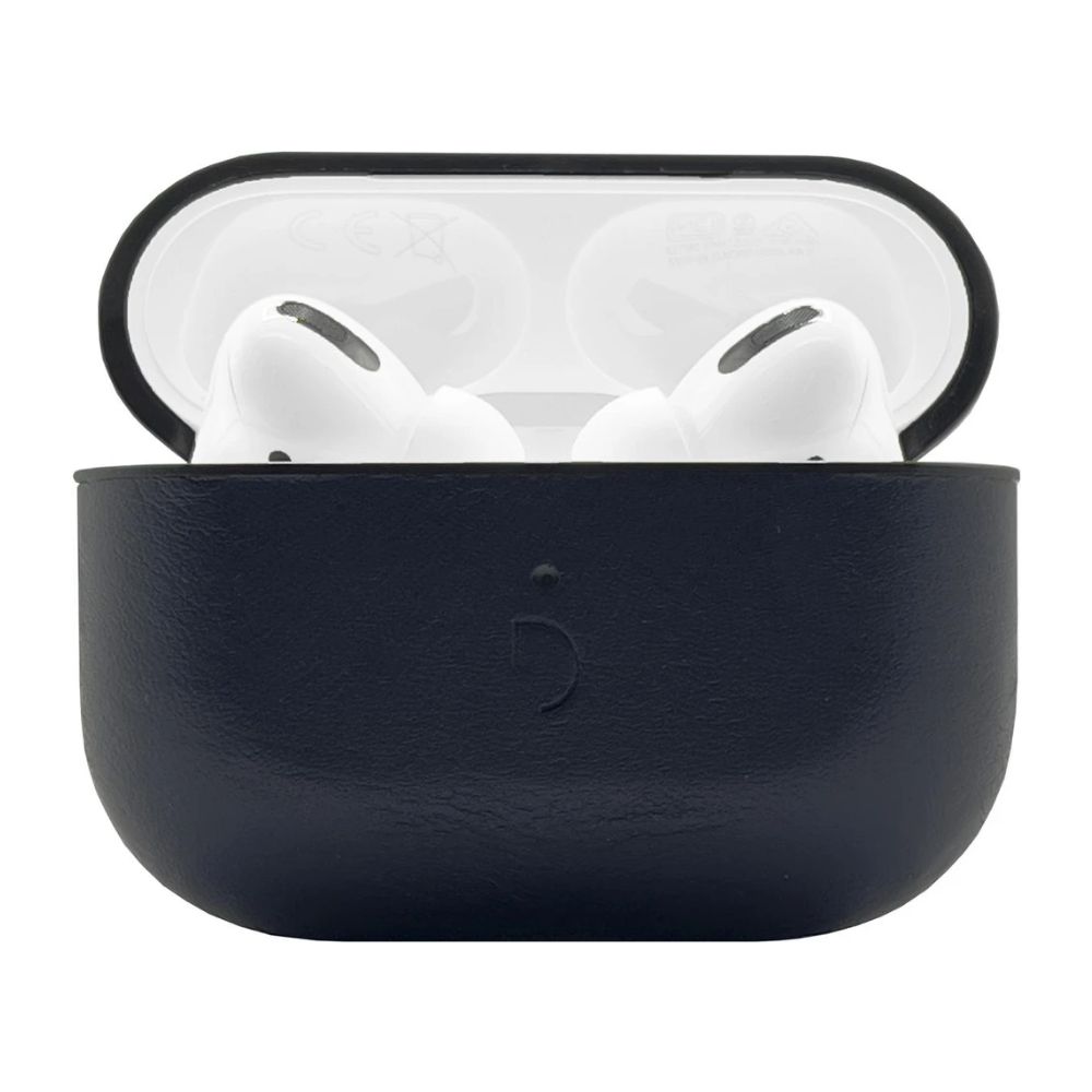 Decoded Leather AirCase - Apple AirPods Pro (2019/2022) - Steel Blue