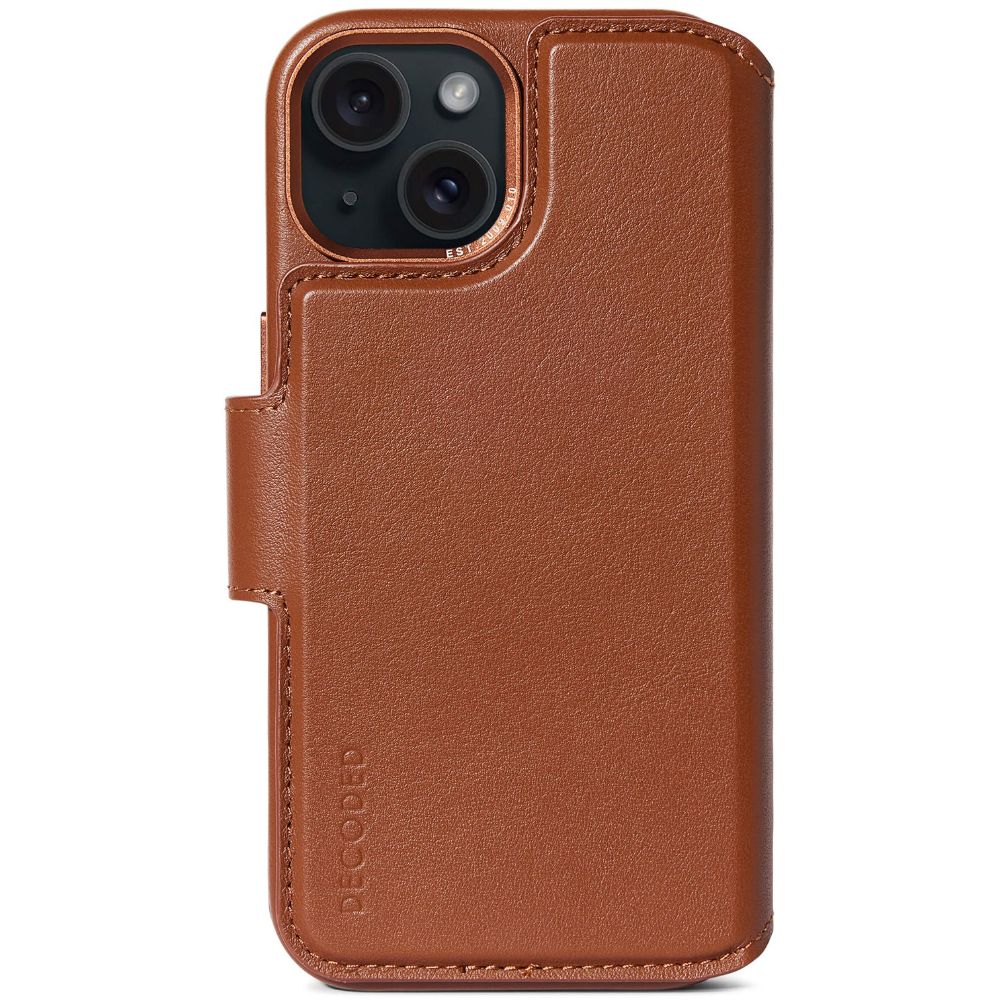 Decoded Drop Protection MagSafe Wallet - iPhone 15 Plus - Tan