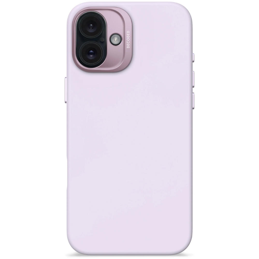 Decoded Anti-Microbial Silicone Backcover - iPhone 16 Plus - Lavender