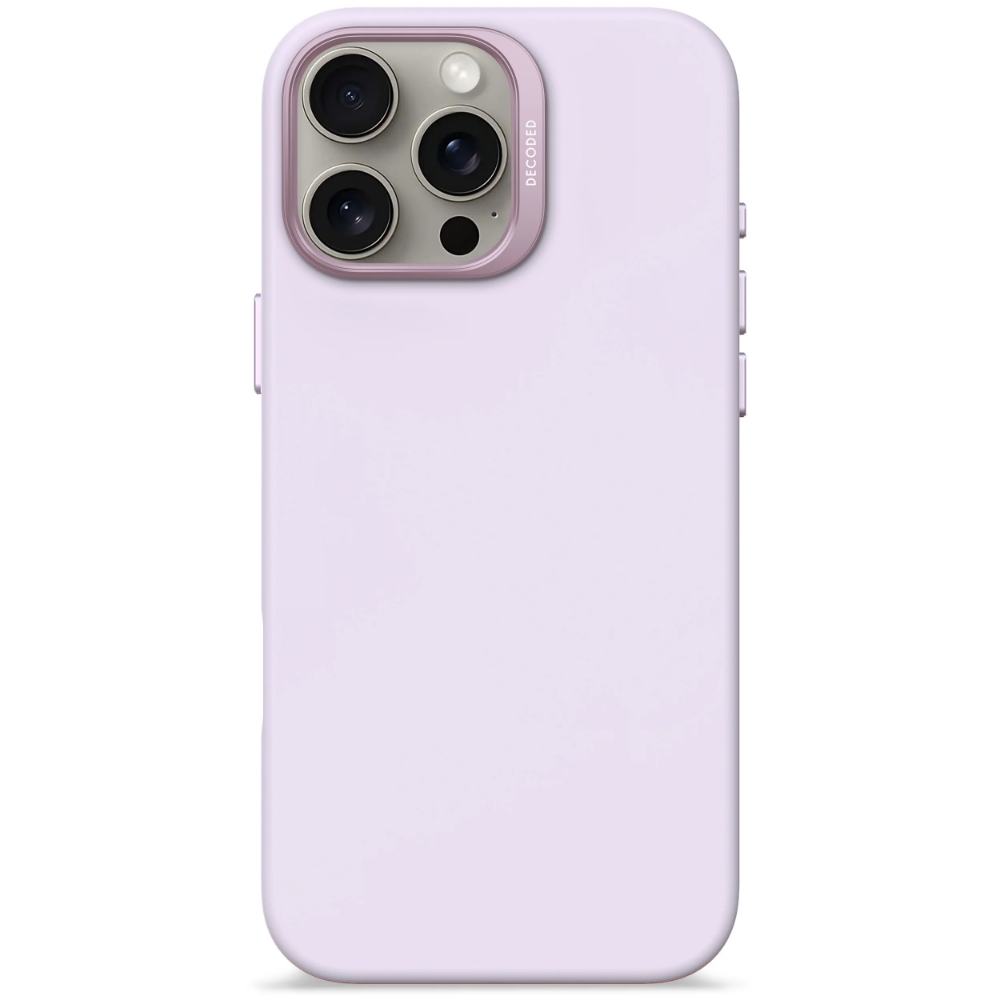 Decoded Anti-Microbial Silicone Backcover - iPhone 16 Pro Max - Lavender