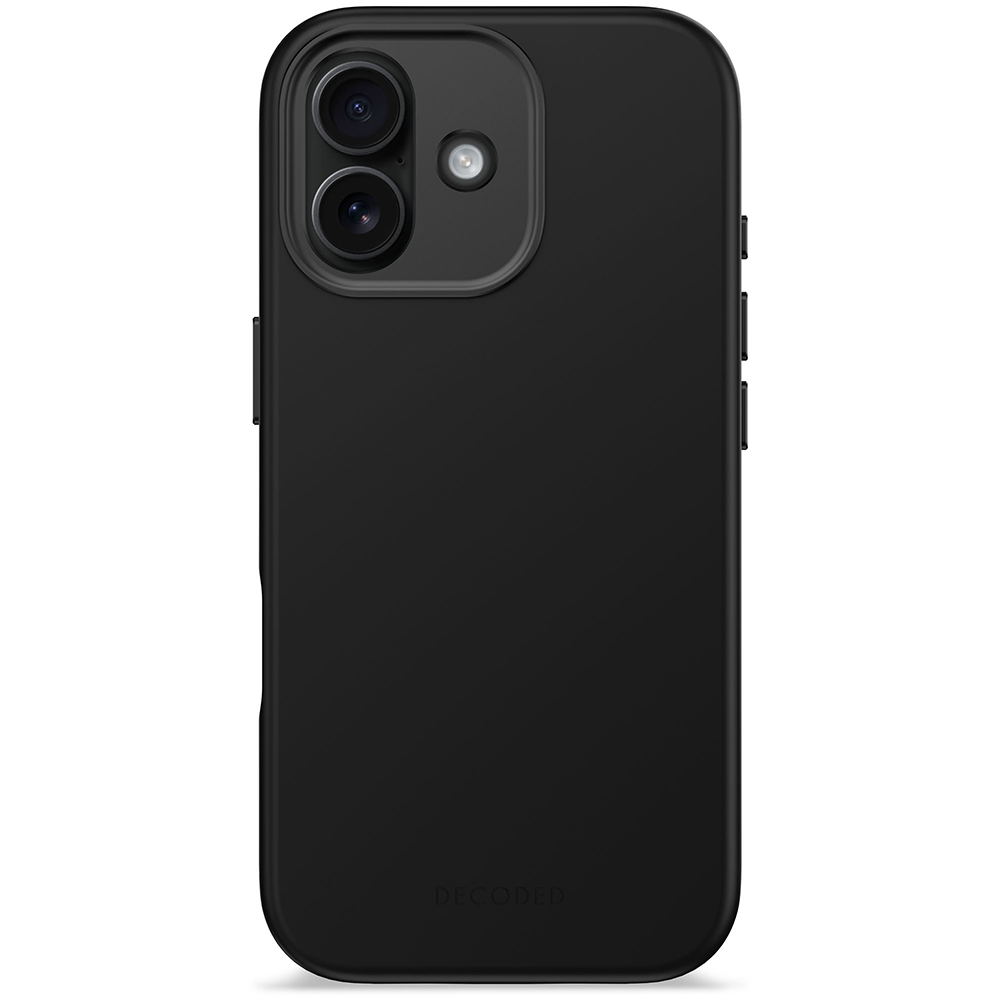Decoded Silicone Backcover - iPhone 17 - Phantom Black