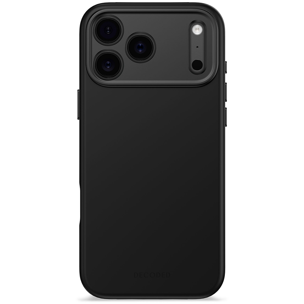 Decoded Silicone Backcover - iPhone 17 Pro Max - Phantom Black