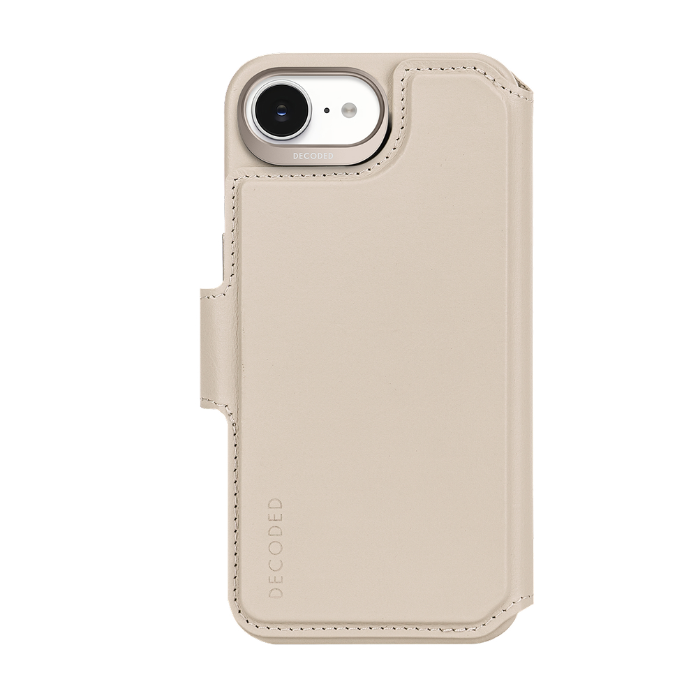 Decoded Leather Detachable Wallet - iPhone 17e/16e - Clay