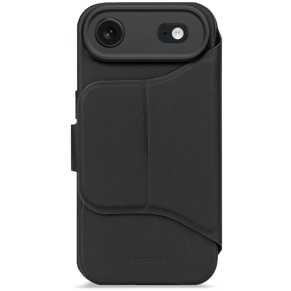 Decoded Textured Silicone Wallet - iPhone Air - Phantom Black