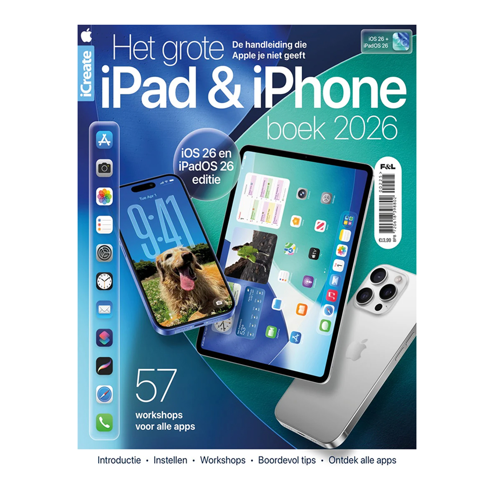 iCreate Het grote iPad & iPhone boek - 2026
