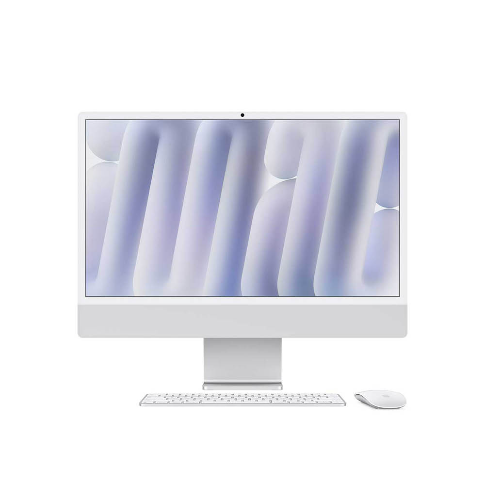 iMac 24" Silver - M4 8C-CPU & 8C-GPU - 24GB - 512GB - NO Eth - Mouse - MK