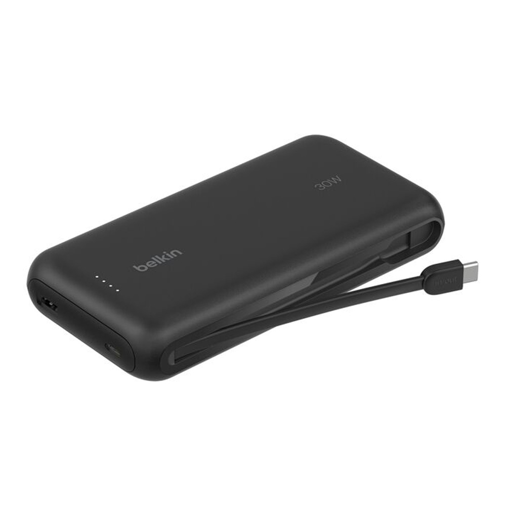 Belkin PD Powerbank with Integrated USB-C cable - 20KmAh - 30W